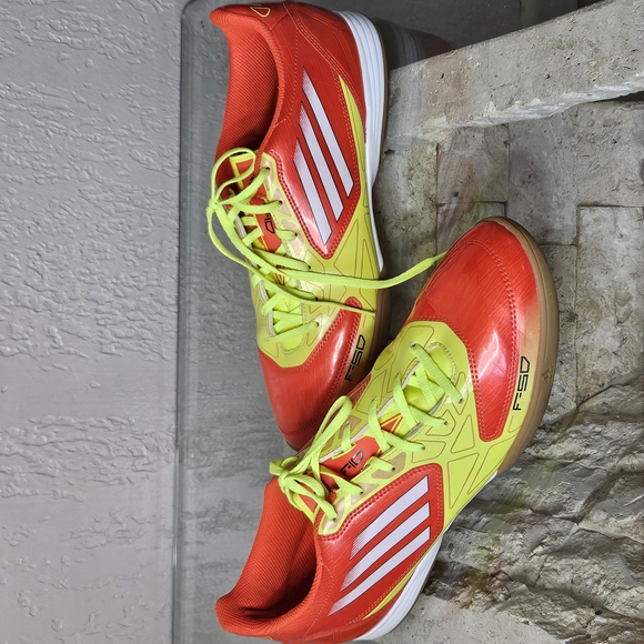 adidas | Shoes | Adidas Red And Yellow Athletic Shoes | Poshmark